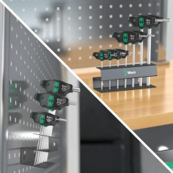 Atsuktuvų rinkinys T formos rankena 454/7 HF 2 rinkinys 05023453001