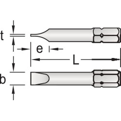 Atsuktuvo antgalis 5/16" 14 mm 88014GED