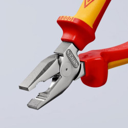 Kombinuotos replės, 180 mm, VDE, TA0206180