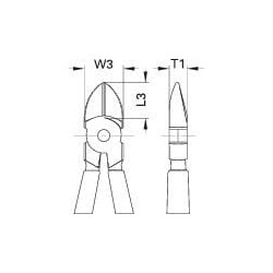 Šoniniai pjaustytuvai 125 mm TA8314125JC