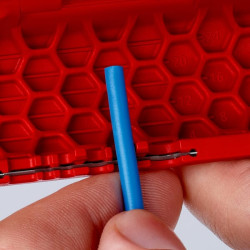 Vielos nuėmiklis ir gofruoto vamzdžio pjoviklis „TwistCut“, „Knipex TA902202SB“