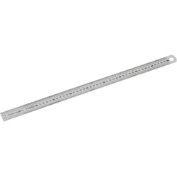 Nerūdijančio plieno liniuotė 300 mm DELA1056300
