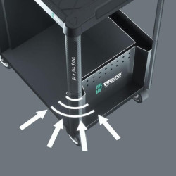 Įrankių vežimėlis 9700 Tool Rebel 05150130001