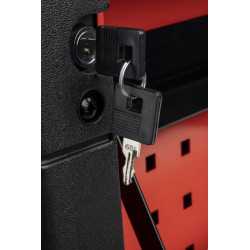 Įrankių vežimėlis su 7 stalčiais TT100701KR