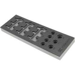 Putplasčio įdėklas galvučių rinkiniui / Torx 1/2" 16 vnt. TT850503