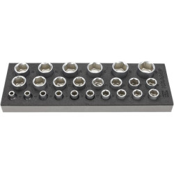 1/2 colio galvučių rinkinys, 24 vnt. TT800501