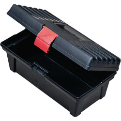 Įrankių dėžė 167x312x130mm, juoda polipropileno, Stuff Optimo B, Patrol Group 1848102120