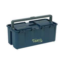 Įrankių dėžė 426x215x170 mm, 20 l talpos, mėlynas polipropilenas, 2 skyriai, „Compact 15“ (Raaco 136563)