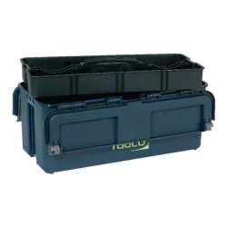 Įrankių dėžė 426x215x170 mm, 20 l talpos, mėlynas polipropilenas, 2 skyriai, „Compact 15“ (Raaco 136563)