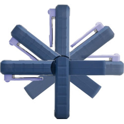 Darbinis LED žibintas, 1,5 W, 2,8–4,2 V, violetinis, „Scangrip“ 035408SCAN