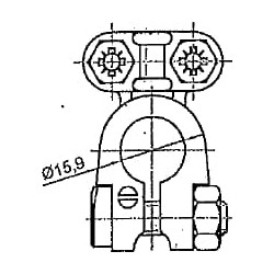 Akumuliatoriaus neigiamas polius BA86