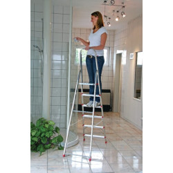 Buitinės kopėčios, 6 pakopų, 11127GST