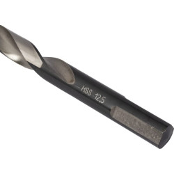 Grąžtas 12,5 mm HSS-DIN 338-G TURBO STEP 12020701250