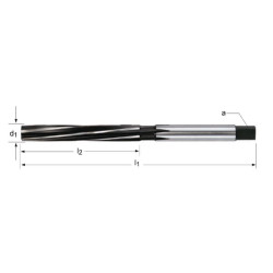 Rankinis plėstuvas B100 tipo HSS HSCo 20 mm B100200
