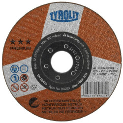 Pjovimo diskas Premium be priedų 125x2.5 39321