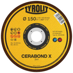 Pjovimo diskas Cerabond-X 125x1.0 34690817