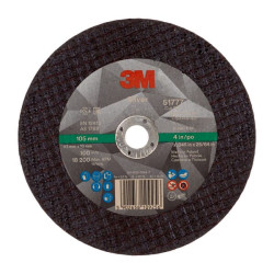 Pjovimo diskas, T41, 105x1x10mm, 3M™ sidabrinis 7100139219