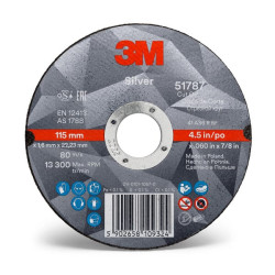 Pjovimo diskas 51790 T41 125x1x22.23mm 7100139232