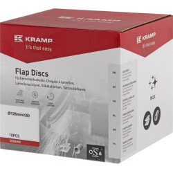 Keraminis plokštelinis šlifavimo diskas 125 mm K80 125CEK80KR