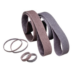 Poliruotas diržas mėlynas 75x2000mm 3M BL89994