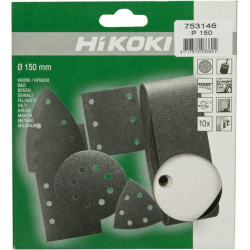 Šlifavimo diskas Ø150mm K150 10 vnt. 753146