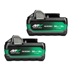 Dviejų akumuliatorių pakuotė „Multi-Volt BSL36A18X 36V 2.5Ah/18V 5.0Ah“ 380205