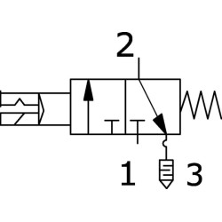Vožtuvas G 3/8 SV3MG38I210PB124DC