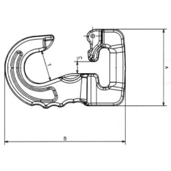 Kabliukas Rundschlinge 2T WACJ02