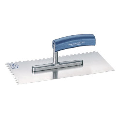 Plytelių klojimo mentelė su lenkta rankena 280x130 30700600