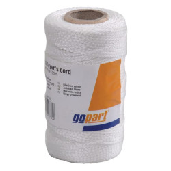 Plytų virvelė 1,5 mm balta 100 m 200015GP