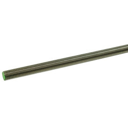 Srieginis strypas M24x3x1m nerūdijantis plienas A2 DIN 975 Kramp 97524RVS