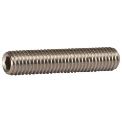 Sraigtas DIN916 M12x25 nerūdijantis plienas Kramp 9161225RVS