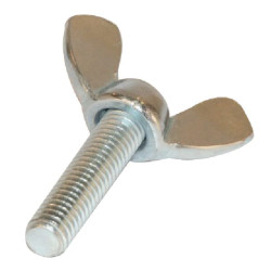 Sparnuotas varžtas DIN316 M6x40 cinkuotas plienas Kramp 316640