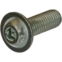 Plokščias apvalus šešiakampis varžtas M16x50 10.9 ISO7380ULF1650109