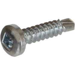 Savisriegis varžtas 4,2x19 mm, 2 mm Robertsono kvadratinė SQ2 pusapvalė galvutė, DIN 7504 Kramp 7504NR4219P200