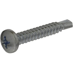 Savisriegis varžtas 3,5x16 mm PH2 plokščia galvute, nerūdijantis plienas, DIN 7504 Kramp 7504N3516RVSP100