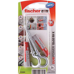 Kamštis Duopower 10x50 RH K 2vnt. 535004