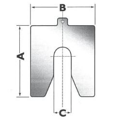 Užpildymo plokštelė 35-020 MR B035020