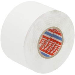 Aukščiausios kokybės universali juosta iš minkšto PVC, balta, 33 m x 50 mm, TesaFLEX® T041630000707