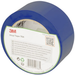 Vinilo juosta 764, mėlyna, 50 mm x 33 m 7100260288