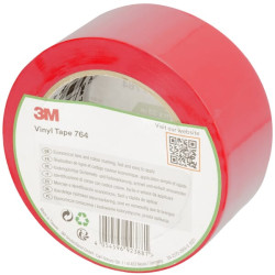 Vinilo juosta 764, raudona, 50 mm x 33 m 7100260287