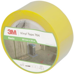 Vinilo juosta 764, geltona, 50 mm x 33 m 7100260285