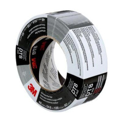 Lipni juosta, DT8, sidabrinė 48 mm x 54,8 m 7100158345