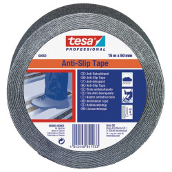 Neslystanti juosta 720 µm, PVC, juoda, 15 m x 50 mm T609500000100