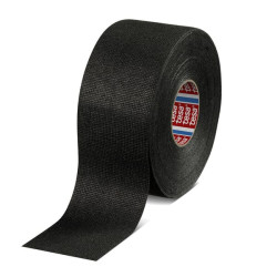 PET fliso juosta, juoda, 50 m x 50 mm TesaBAND® T516080002500