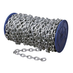 Šulinio grandinė Ø4mm x 19mm, cinkuota 1550041140