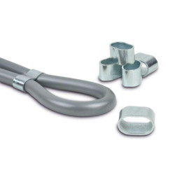 Užspaudimo spaustukas Ø 12 mm virvėms, cinkuotas PL10890