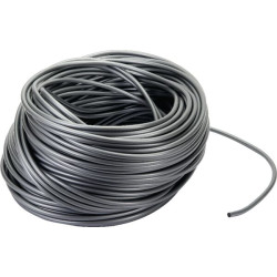 PVC kabelis 8 mm sidabrinis PL10119