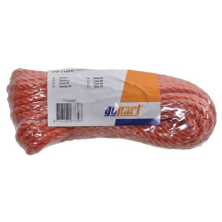 PP virvė oranžinė 10 mm, 20 m, gopart 501020GP