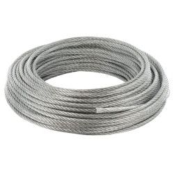 Cinkuota vielinė virvė 5 mm, 30 m WR05030L